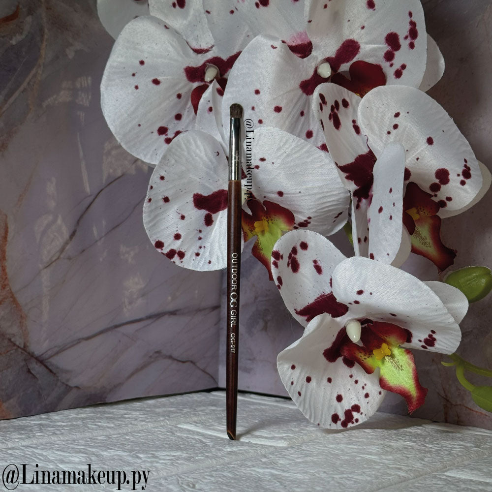 Brocha pequeña redonda – Brocha de detalle para ojos OG-917