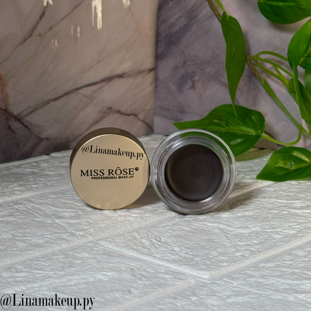 Pomada De Cejas Tono 02 Ebony, Miss Rôse.