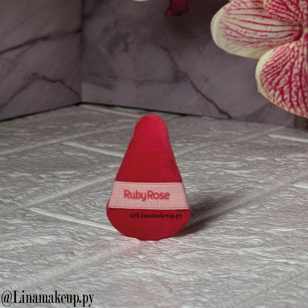 Esponja Para Polvo Rosa.