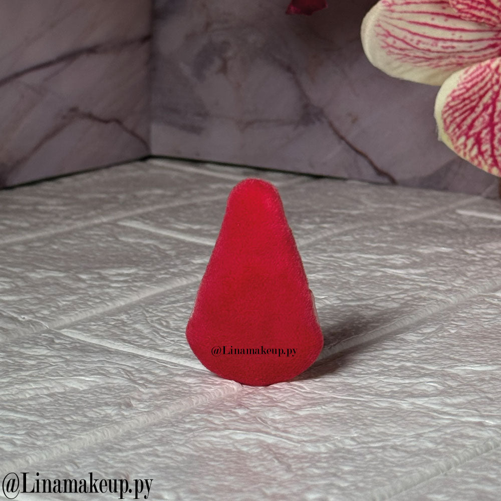 Esponja Para Polvo Rosa.