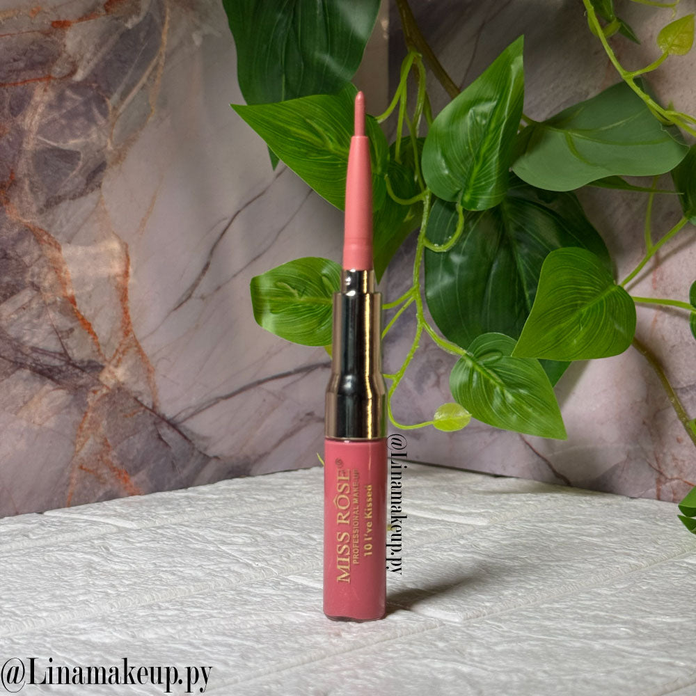 Labial y lápiz de labios Miss Rôse