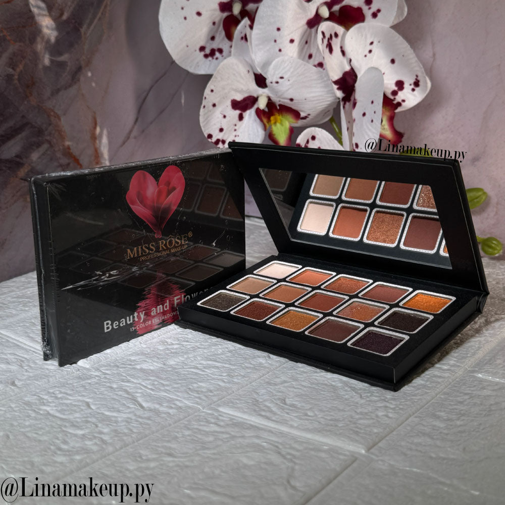 Sombra de ojos Miss Rôse Beauty and Flowers