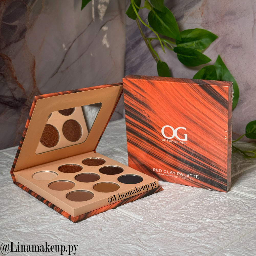 Sombra de Ojos OG RED CLAY PALETTE